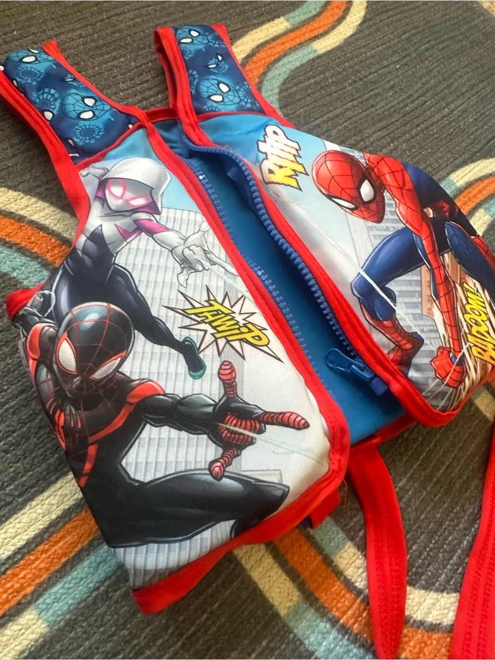 Kids Spiderman Swim Vest